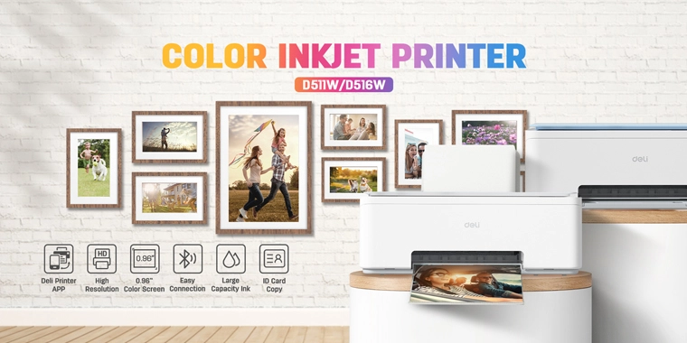 Deli meluncurkan Printer Inkjet warna baru