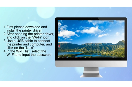03 Deli Printer P2000 WiFi Model - Mobile - Airprint