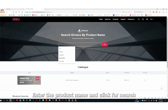06 Driver Unduh & instalasi Deli Printer D311NW Inkjet Printer