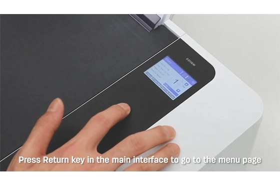 10 kalibrasi melalui Printer Deli Printer D311NW Printer Inkjet