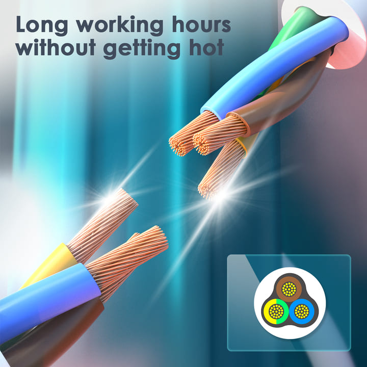 et410 3 holes 2m universal conventional power strip manufacturer