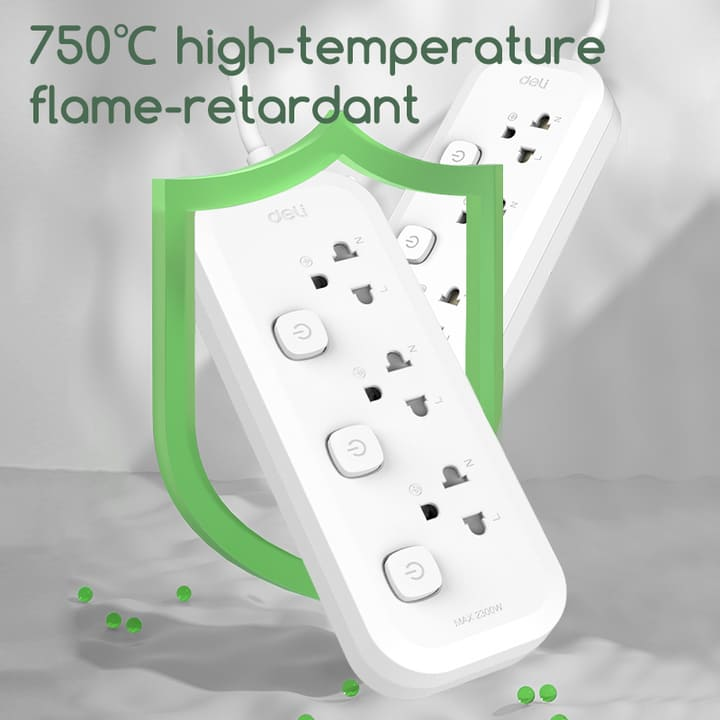 ct474 5 holes 5m thai conventional power strip supplier