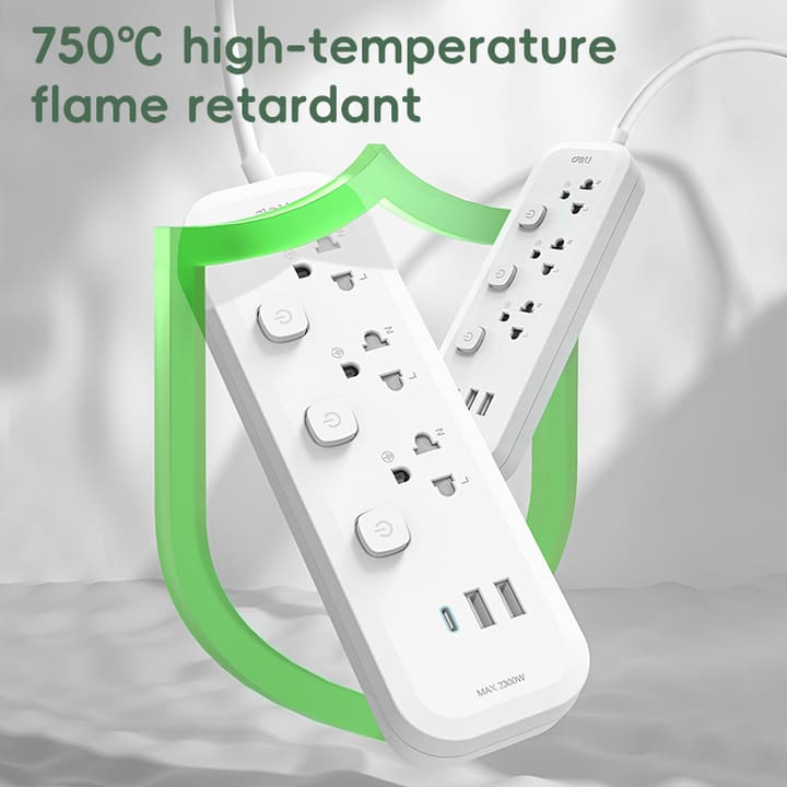 ct476 3 holes 5m thai conventional power strip supplier