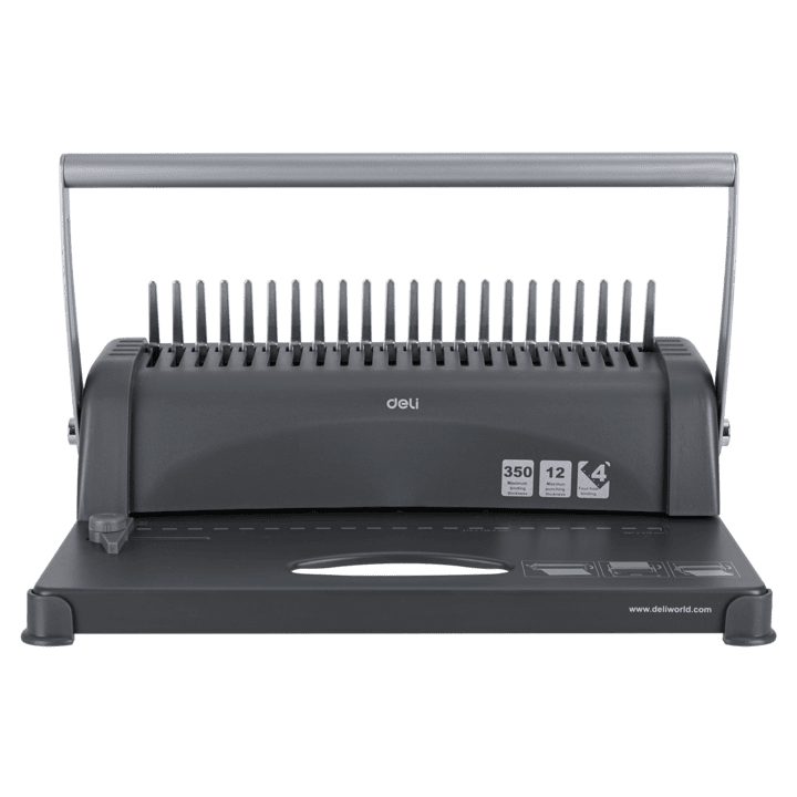 e3871 12 sheets a4 metal comb binding machine manufacturer