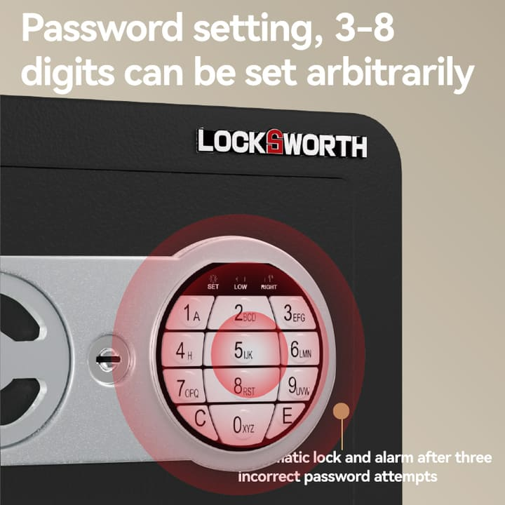 vs4501 bk mini digital safe china