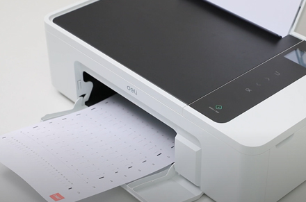 Kalibrasi melalui Printer Deli komputer D311NW Printer Inkjet