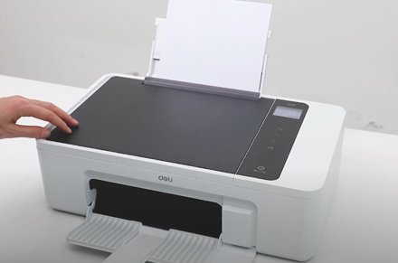 Printer Inkjet pengaturan menyalin D311NW Printer Deli