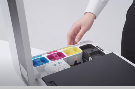 D311 NW tinta kosong Eorror Deli Printer