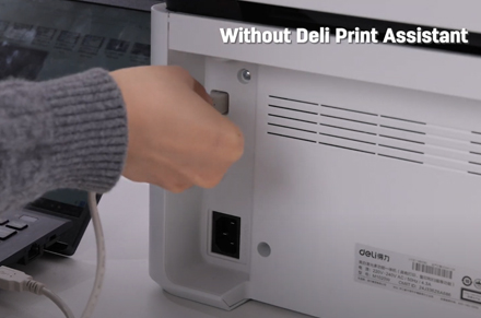 Instalasi berbasis PC dari Printer USB