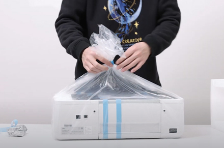 Membongkar Printer video Deli D311NW Printer Inkjet