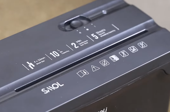 Penghancur kertas Deli ET014 01