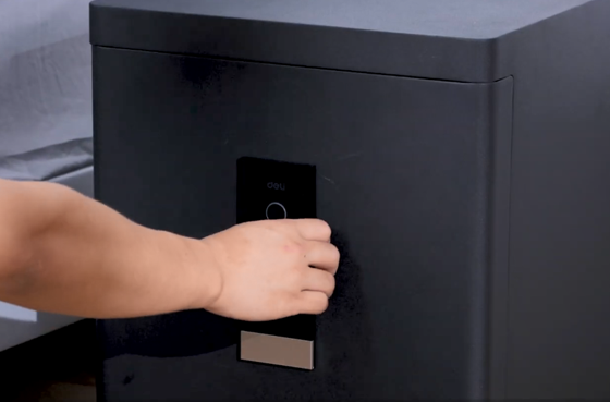 01 Deli seri ET592 komersial pintu otomatis aman