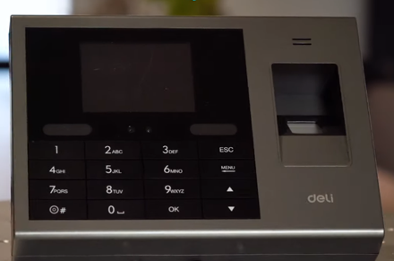 Mesin kehadiran waktu SDK Deli ES172