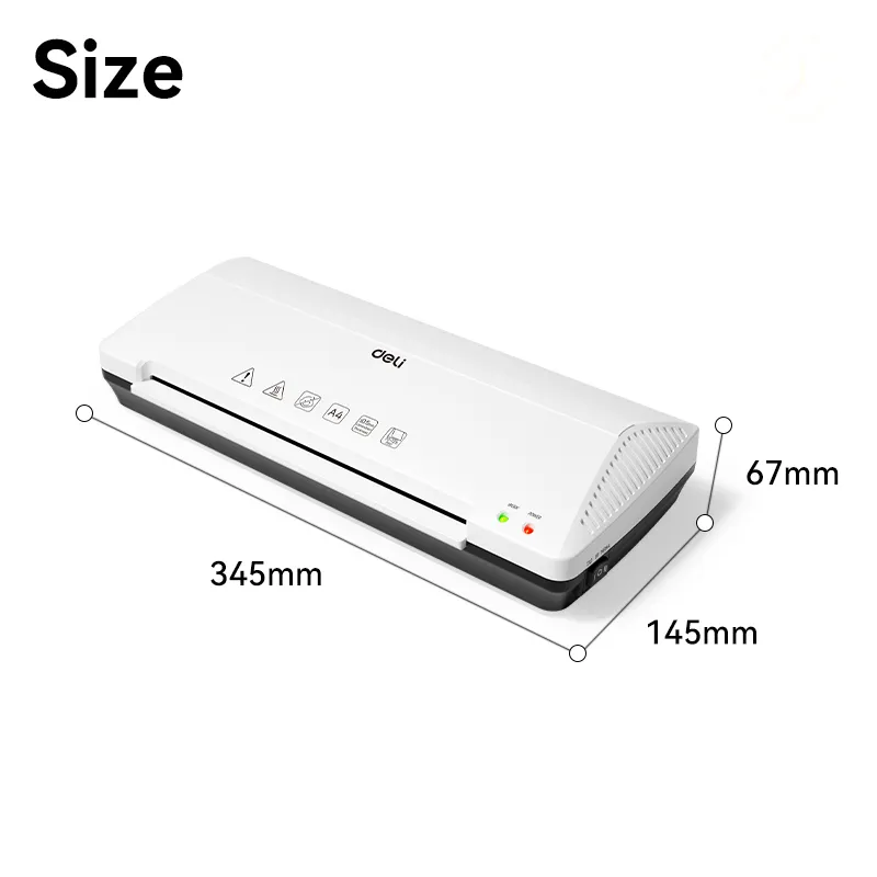 Laminator Plastik A4 ET102 70-125 mikron