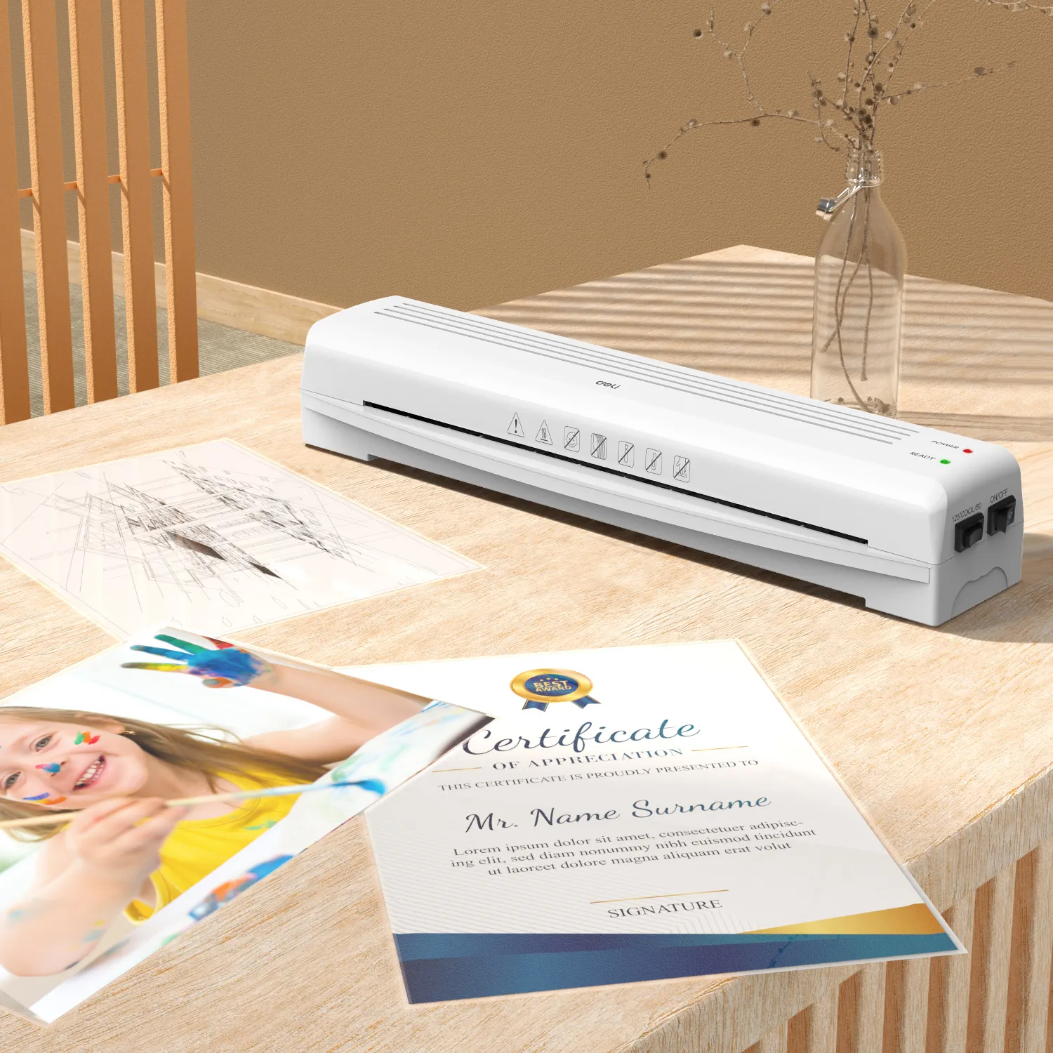 E14379 80-125 mikron A3 Laminator Plastik